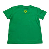 Trussardi T-Shirt Girocollo Tinta Unita con Logo per Neonato TIP24001TS VERDE TRUSSARDI 