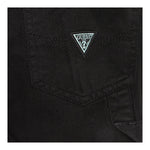 GUESS jeans tinta unita con logo Nero per Bambino L4YB02WE1L0 NERO GUESS 