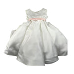 Bella Brilli Abito Cerimonia Tinta Unira Giromanica per Bambina BB902546 BIANCO BELLA BRILLI 