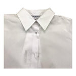 Dondup Camicia Tinta Unita Manica Lunga per Bambina DFCA028 BIANCO DONDUP 
