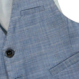 Manuel & Frank Gilet Tinta Unita con Bottoni per Neonato MF5247N AZZURRO MANUEL & FRANK 