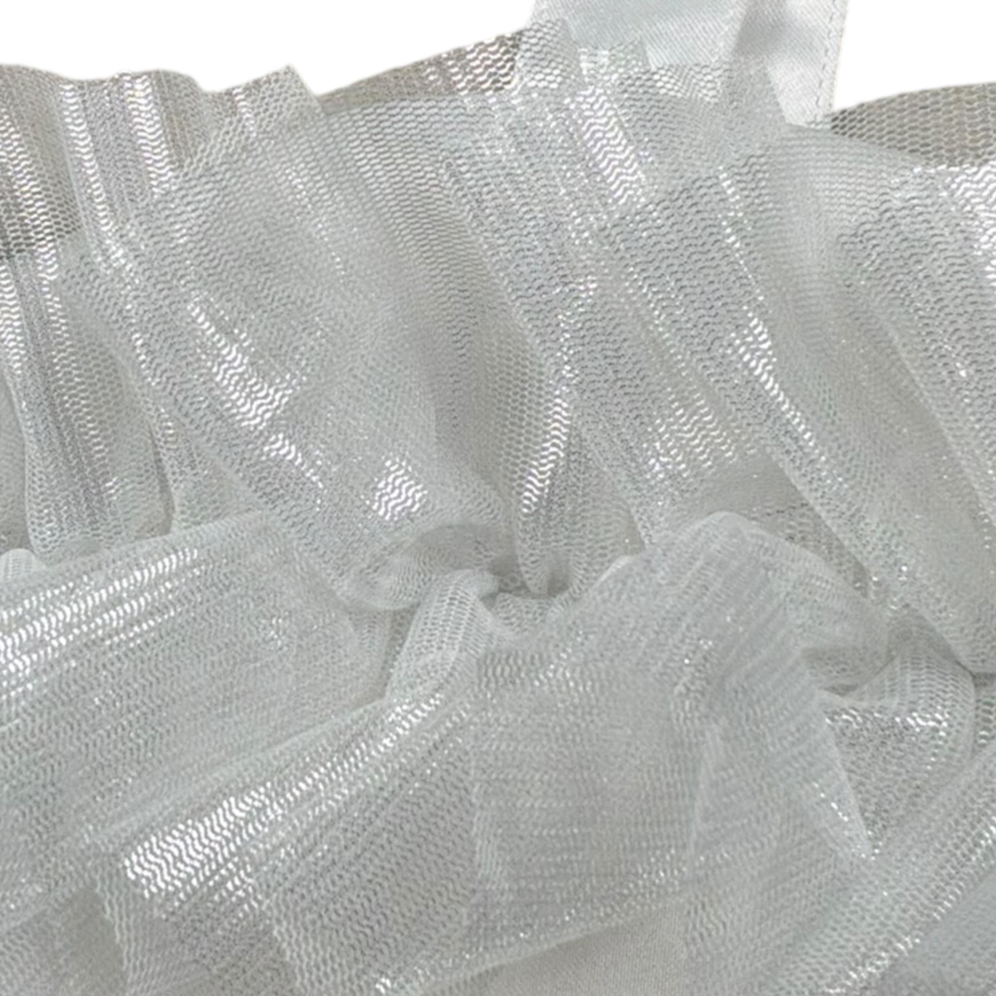 Illiana Top Tinta Unita con Rouches per Bambina 566 BIANCO ILLIANA 