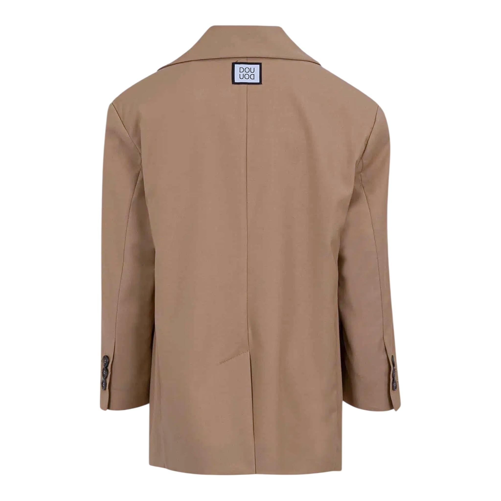 Dou Dou Giacca Tinta Unita per Bambino DW2P04 BEIGE DOU DOU 