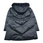 Juicy Couture Giubbino Tinta Unita con Cappuccio E Zip per Bambina JBX6633 NERO JUICY COUTURE 