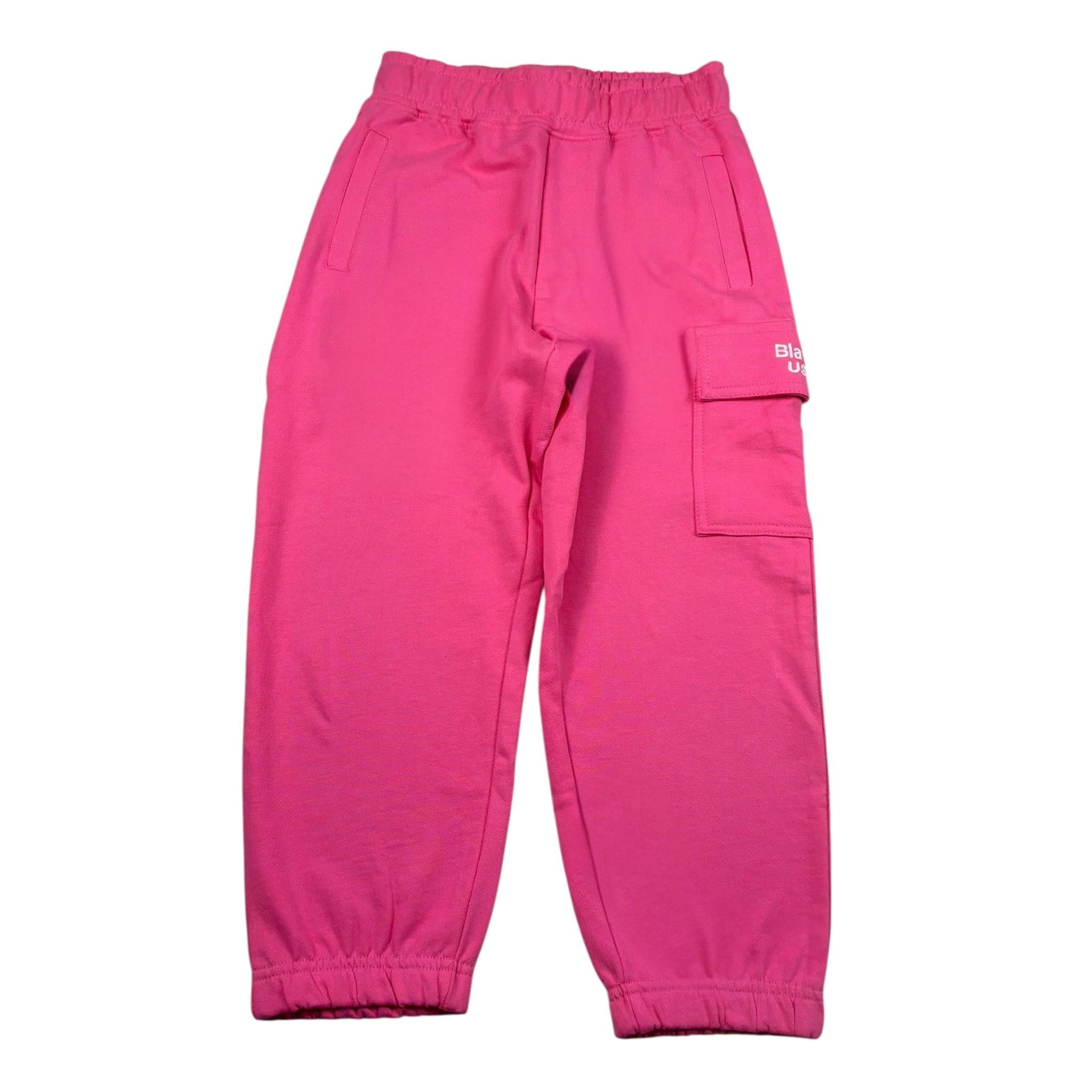 Blauer Pantalone Tuta Tinta Unita con Logo per Bambina 25SBLKP01554XF FUXIA BLAUER 