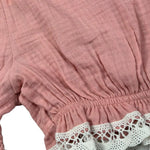 Babyvip Short Tinta Unita con Ricami per Neonata T1539 ROSA BABYVIP 