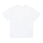Diesel T-Shirt Girocollo Tinta Unita con Logo per Bambina J02022X BIANCO DIESEL 