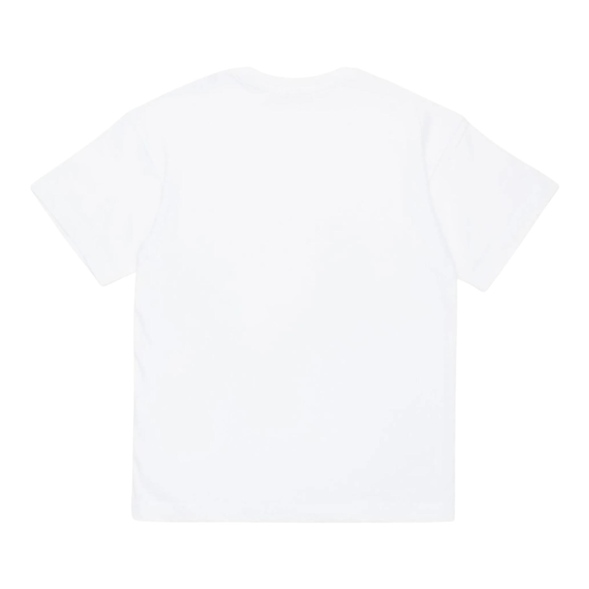 Diesel T-Shirt Girocollo Tinta Unita con Logo per Bambina J02022X BIANCO DIESEL 