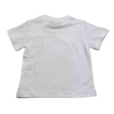 Cesare Paciotti T-Shirt Girocollo Tinta Unita con Stampa per Neonato TSP5165B BIANCO CESARE PACIOTTI 