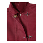 Fay Giubbino Tinta Unita con Bottoni per Bambina FW2P67 MAGENTA FAY 