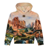 DOLCE & GABBANA fepa tinta unita con cappuccio e stampa Beige per Bambina L4JWIK BEIGE DOLCE & GABBANA 