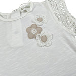 Lalalu' Completo 2 Pezzi T-Shir-Short per Neonata CCTL0011PX BIANCO/BEIGE LALALU' 