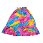 Mariuccia Gonna Multicolor con Fantasia Fuxia per Bambina G339 FUXIA MARIUCCIA 