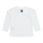 John Richmond Shirt Girocollo Tinta Unita con Stampa per Neonato RIA240066TS BIANCO JOHN RICHMOND 