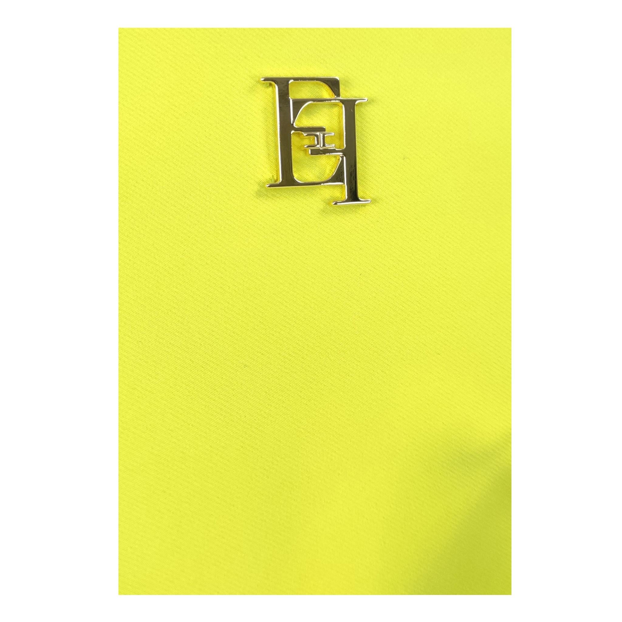 Elisabetta Franchi Gonna Tinta Unita con Tulle per Bambina EFG158 GIALLO ELISABETTA FRANCHI 