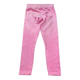 Juicy Couture Leggins Tinta Unita In Velluto per Bambina JBX64967 ROSA JUICY COUTURE 