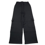 LIU JO pantalone modello palazzo tinta unita Nero per Bambina GF4028 NERO LIU JO 