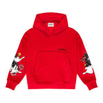 Iceberg Felpa Tinta Unita con Cappuccio E Stampa per Bambino MFICE5105J ROSSO ICEBERG 