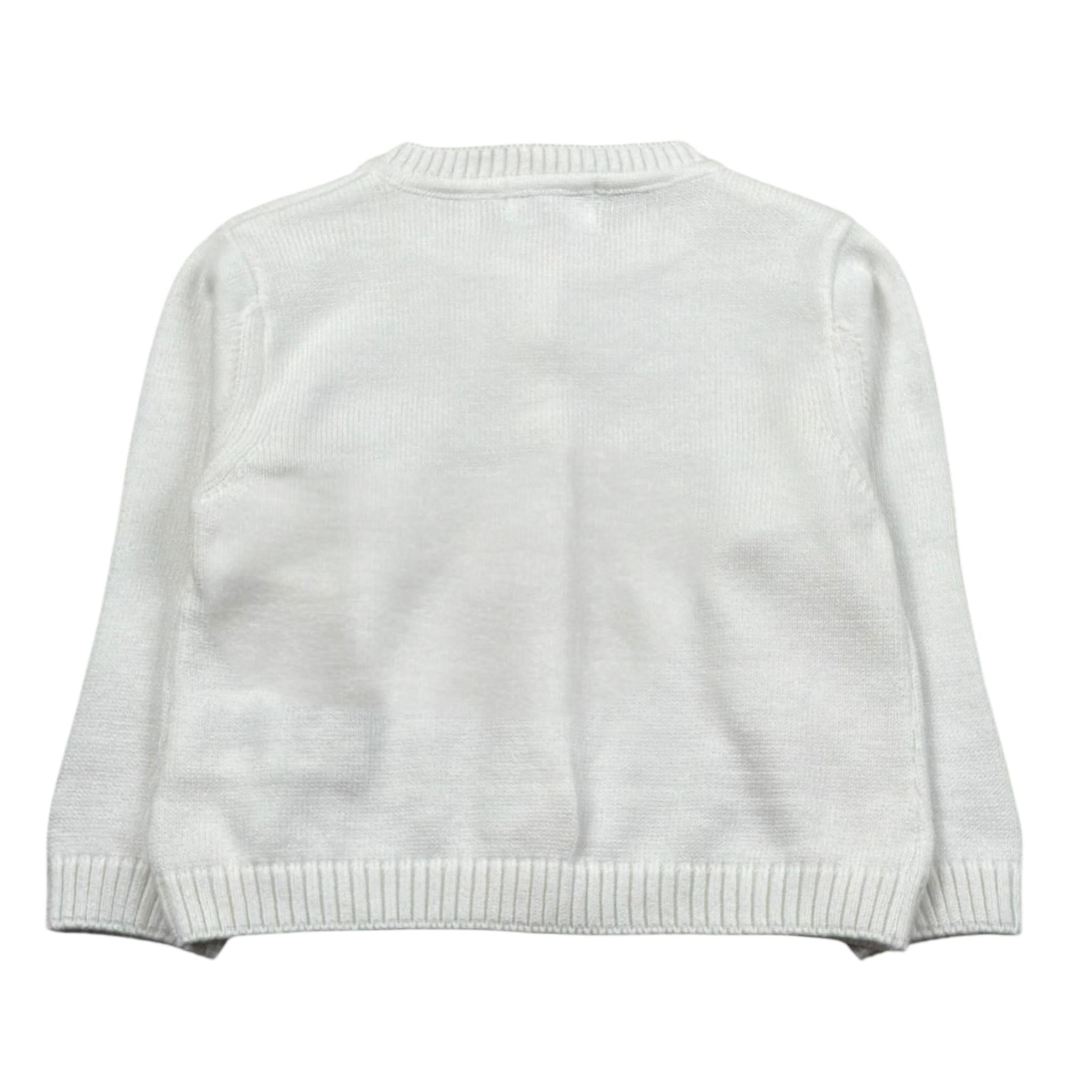 Malvi & Co Cardigan Tinta Unita per Bambino SCCI152GFMM PANNA MALVI & CO 