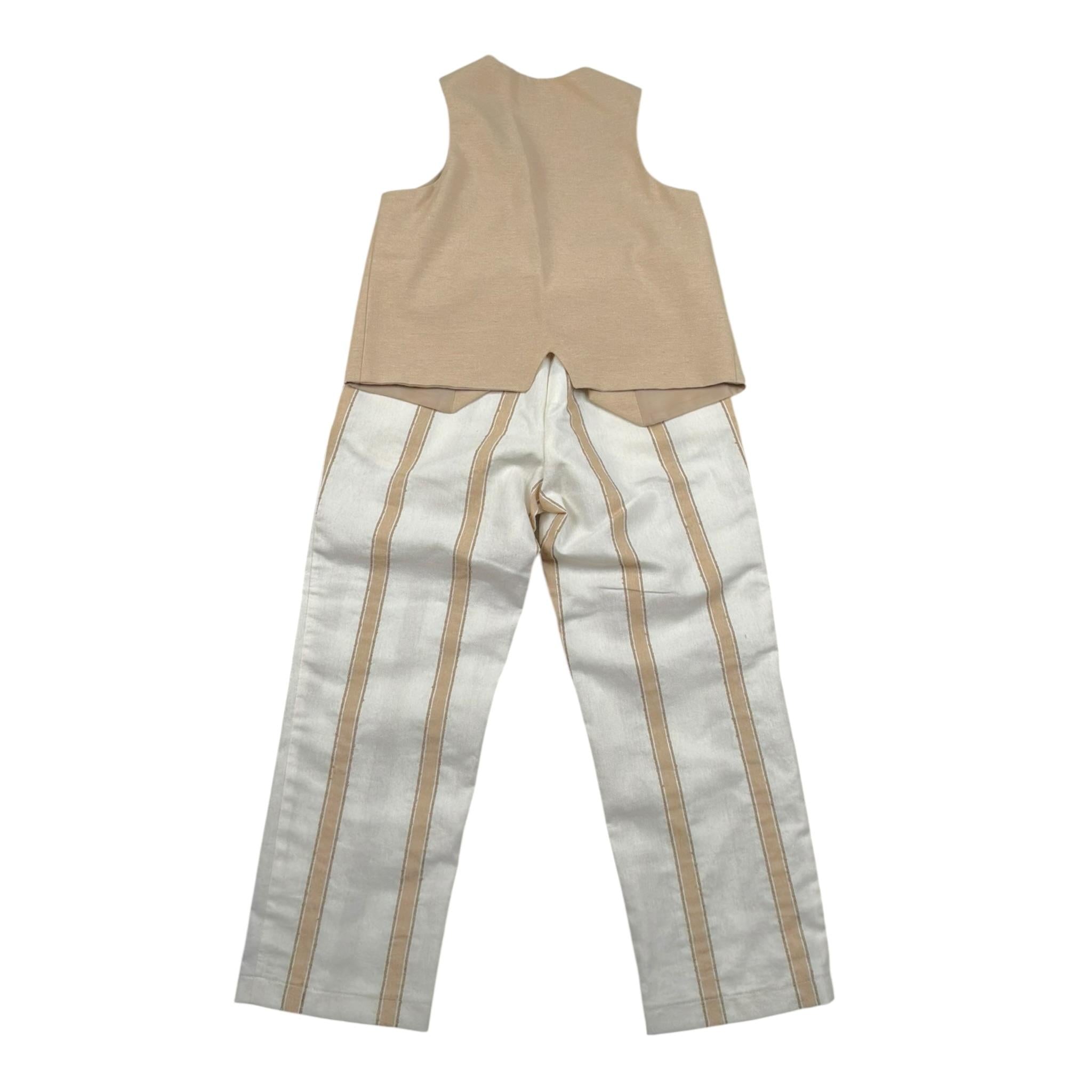 Barcellino Completo 3 Pezzi Camicia-Gilet-Pantalone per Neonato 110620N BIANCO BARCELLINO 