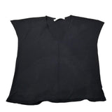 Nera 20.52 T-Shirt Tinta Unita Scollo A V per Bambina N15455 NERO NERA 20.52 