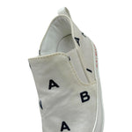 Balmain Sneakers Tinta Unita con Stampa per Neonato BU0576 PANNA BALMAIN 
