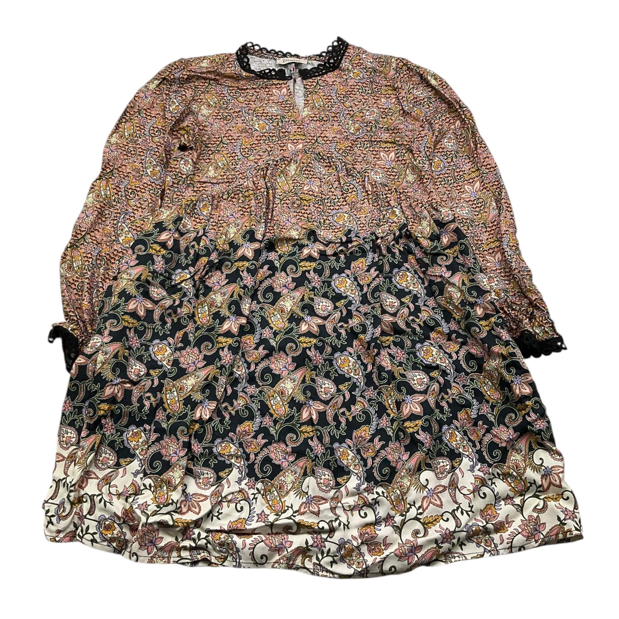 DIXIE abito manica lunga stampa fantasia Multicolor per Bambina AB37364G34 MULTICOLOR DIXIE 