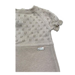 Le Bebe Pagliaccetto Mezza Manica Tinta Unita per Neonata LBG6268 BEIGE LE BEBE 