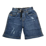 Sarabanda Bermuda Tinta Unita con Elastico In Vita per Bambino 0B764 BLU SARABANDA 