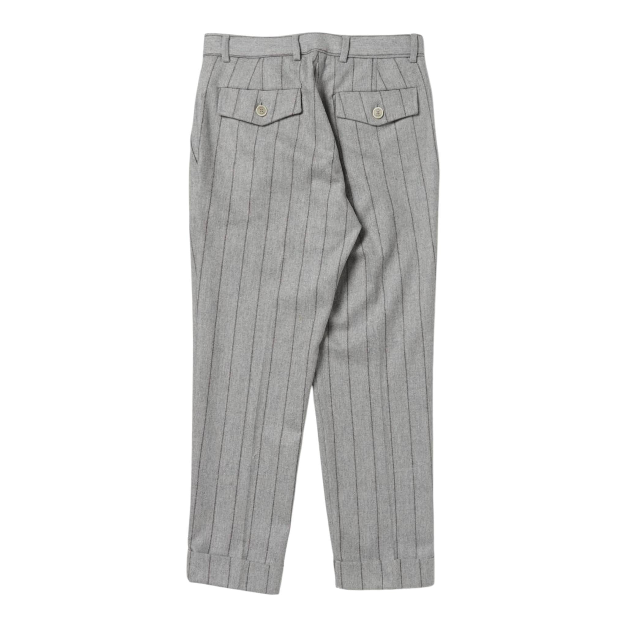 ELEVENTY pantalone tinta unita con fantasia a righe Grigio per Bambino ET6P00 GRIGIO ELEVENTY 