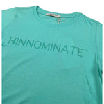 Hinnominate T-Shirt tinta unita con Stampa Verde Acqua per Bambina 3646M0117 VERDE ACQUA HINNOMINATE 