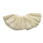 M+E' gonna in tulle tinta unita Panna per Neonata UE1238 PANNA M+E' 