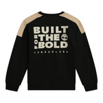 Timberland Felpa Girocollo Tinta Unita con Stampa per Bambino T60076 NERO TIMBERLAND 