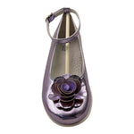Colori Chiari Ballerina Tinta Unita con Fiore per Bambina FJ955122 VIOLA COLORI CHIARI 