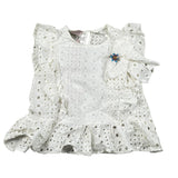 Mariuccia Top tinta unita Traforato Bianco per Bambina MBSS23C751 BIANCO MARIUCCIA 