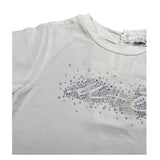 M+E' T-Shirt Girocollo Tinta Unita con Brillantini per Neonata UE1817N PANNA M+E' 