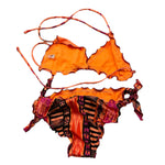 F**K Costume 2 Pezzi Triangolo-Mutandina per Bambina FJ25G1F05TAX45 ARANCIONE F**K 