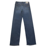 Dondup Jeans Tinta Unita 5 Tasche per Bambina DFPA032 BLU DONDUP 
