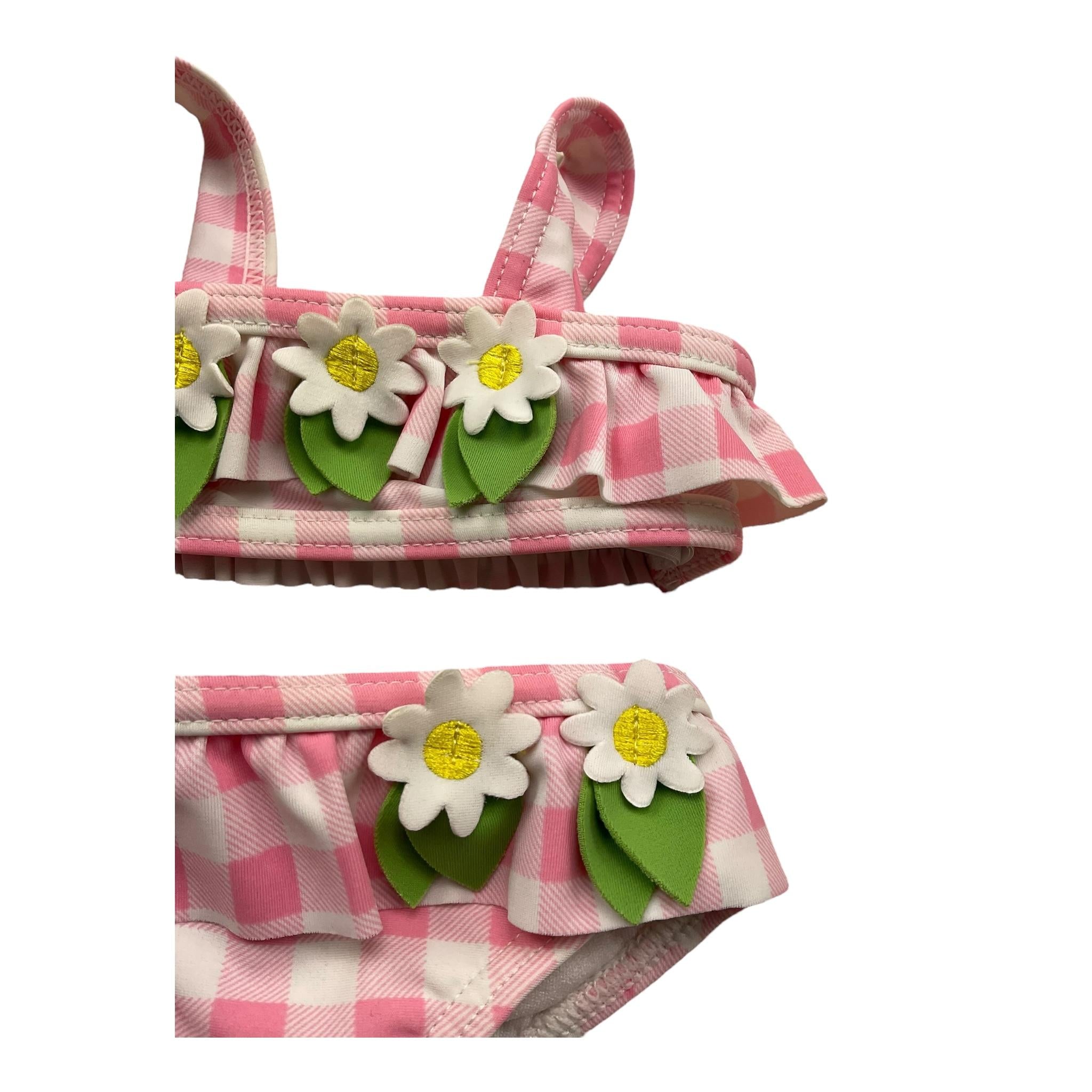 Mayoral Costume Mutandina Fantasia Quadretti per Neonata 1702 BIANCO/ROSA MAYORAL 