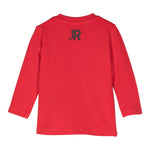 JOHN RICHMOND shirt girocollo tinta unita con stampa Rosso per Neonata RIA24066TS ROSSO JOHN RICHMOND 