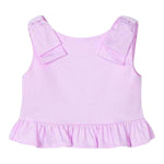 Mayoral Top Giromanica tinta unita Rosa per Bambina 3023XX ROSA MAYORAL 