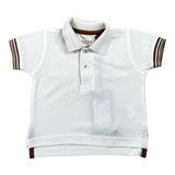 Please Polo Mezza Manica Tinta Unita  per Neonato ME02280B71 BIANCO PLEASE 