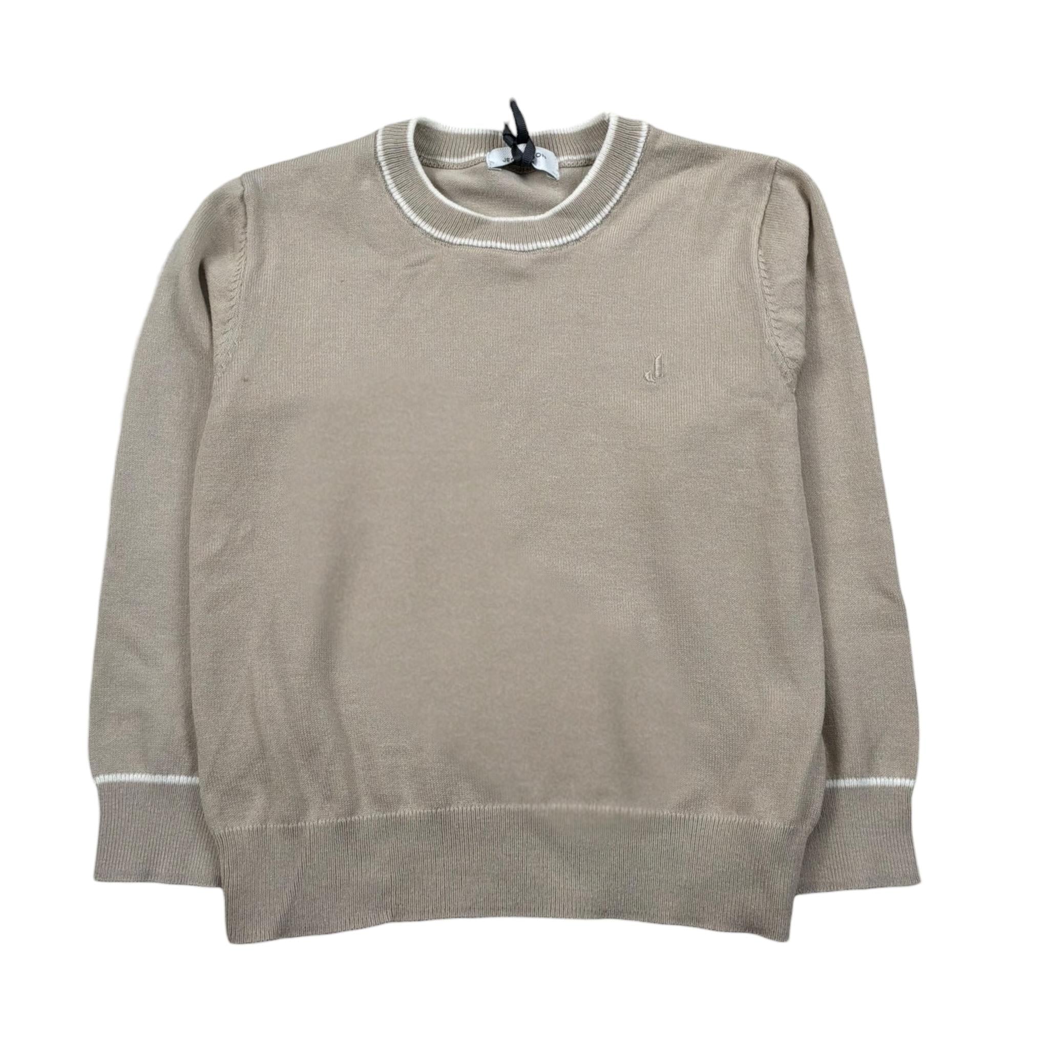 Jeckerson Maglia Girocollo Tinta Unita per Neonato JN4049 BEIGE JECKERSON 