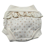 Bamboom+Babies Costume Contenitivo Pannolino Tinta Unita con Stampa per Neonata 7199 PANNA BAMBOOM+BABIES 