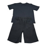 John Richmond Completo 2 Pezzi T-Shirt-Bermuda per Bambino RBP26018CJ NERO JOHN RICHMOND 