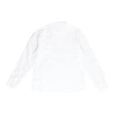 Refrigiwear Camicia Tinta Unita con Collo Coreano per Bambino RW237 BIANCO REFRIGIWEAR 