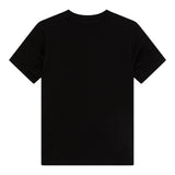 Diesel T-Shirt Girocollo Tinta Unita con Stampa per Bambino J02237X NERO DIESEL 
