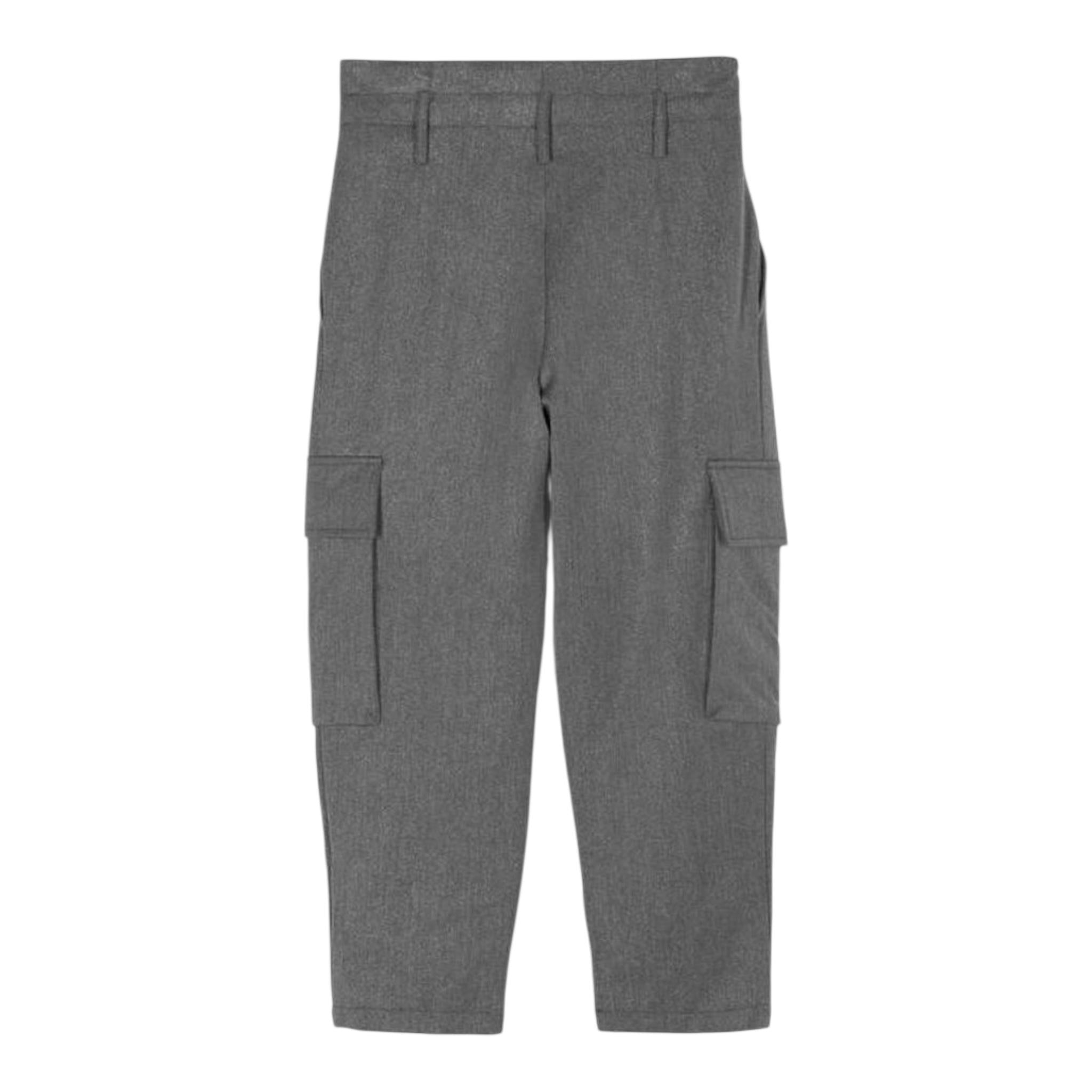 PINKO pantalone tinta unita con tasconi Grigio per Bambina F4PIJGPA020X GRIGIO PINKO 