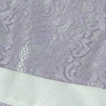 Isabel Abito Cerimonia Tinta Unita con Ricami per Bambina 43150 LILLA ISABEL 