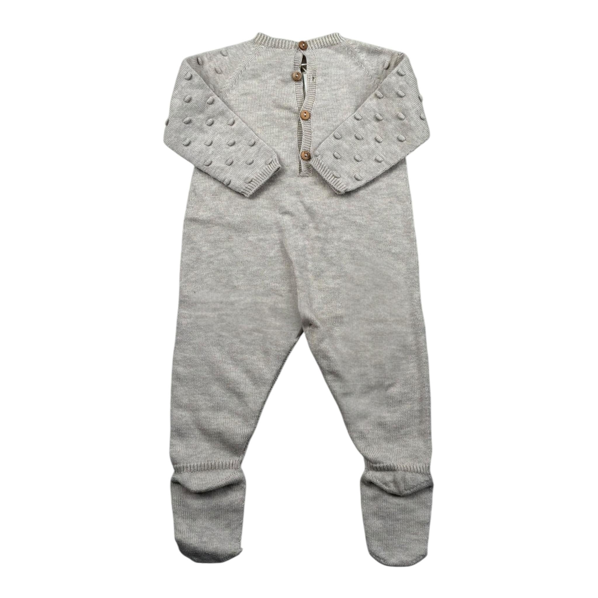 Wedoble Tutina Manica Lunga Tinta Unita per Neonato V2406346A BEIGE WEDOBLE 